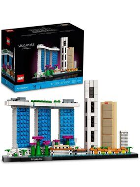 Lego Brand New Architecture Singapore 21057 Building Set - Skyline Collection